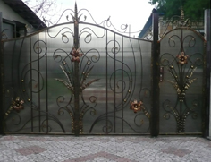 кованые ворота в москве 